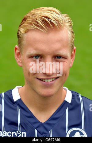 Football - Millwall FC Photocall - The Den. Josh Wright, Millwall Banque D'Images