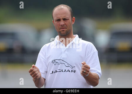 Cricket Cricket - Angleterre - défi Jaguar Jaguar Proving Ground Banque D'Images