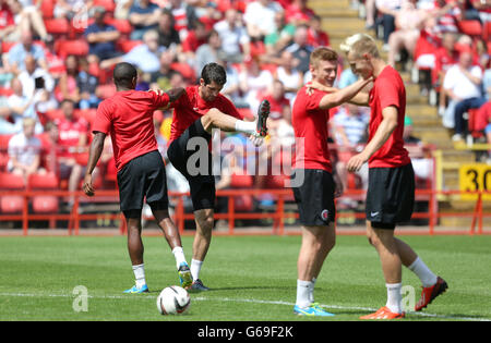 Football - Charlton Athletic Club Day - La Vallée Banque D'Images