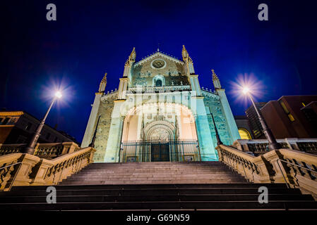 San Jerónimo el Real, St Jérôme le Royal, est une église catholique romaine du début du 16ème siècle dans le centre de Madrid, Espagne Banque D'Images