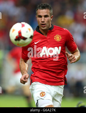 Football - pré saison amicale - AIK Solna v Manchester United - Friends Arena. Robin van Persie de Manchester United Banque D'Images