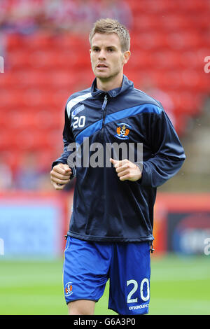 Football - Scottish Premiership - Aberdeen v Kilmarnock - Pittodrie Stadium. Kyle Jacobs, Kilmarnock Banque D'Images