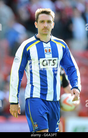 Football - Scottish Premiership - Aberdeen v Kilmarnock - Pittodrie Stadium. Paul Heffernan, Kilmarnock Banque D'Images