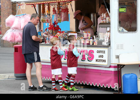 Soccer - Pré saison Friendly - Burnley v Sparta Rotterdam - Turf Moor Banque D'Images