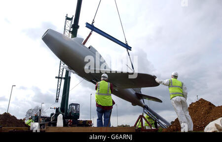Sir Frank Whittle aéronefs memorial Banque D'Images