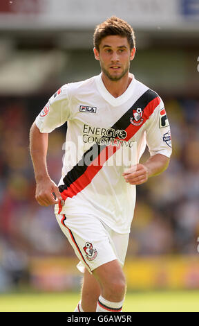 Football - Championnat Sky Bet - Watford / Bournemouth - Vicarage Road.Andrew Surnam, AFC Bournemouth Banque D'Images