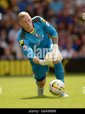 Sky Bet Championship Soccer - - Watford v Bournemouth - Vicarage Road Banque D'Images