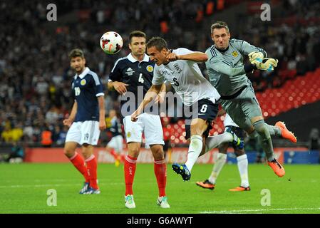 Football - match amical - Angleterre Vauxhall v Ecosse - Stade de Wembley Banque D'Images