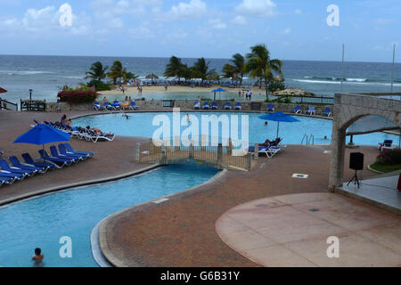 La Jamaïque, resort, Caraïbes , Banque D'Images