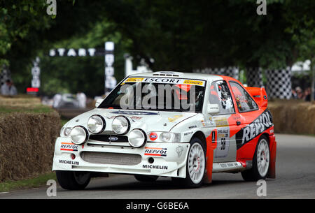 Goodwood, West Sussex, UK. 24 Juin, 2016. Ford Escort Rally car, Goodwood, West Sussex, UK, 24.6.16 Crédit : Malcolm Greig/Alamy Live News Banque D'Images