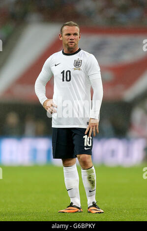 Football - Vauxhall International friendly - Angleterre v Ecosse - Wembley Stadium. Wayne Rooney, Angleterre Banque D'Images