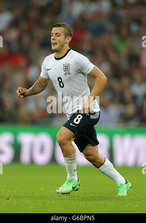 Football - Vauxhall International friendly - Angleterre v Ecosse - Wembley Stadium. Jack Wilshere, Angleterre Banque D'Images