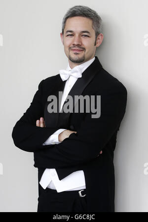 Jean-Claude Picard, chef adjoint de l'Orchestre national royal écossais (RSNO). Banque D'Images