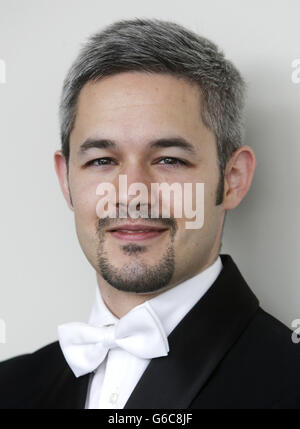 Jean-Claude Picard, chef adjoint de l'Orchestre national royal écossais (RSNO). Banque D'Images