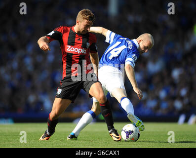 Soccer - Barclays Premier League - Everton v West Bromwich Albion - Goodison Park Banque D'Images