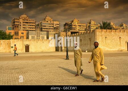 Émirats Arabes Unis, Sharjah, Kalba, Gale Fort. Banque D'Images