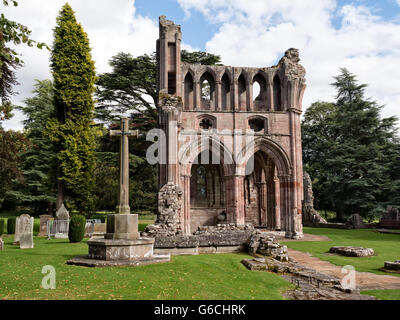 Abbaye de Dryburgh, Scottish Borders Banque D'Images