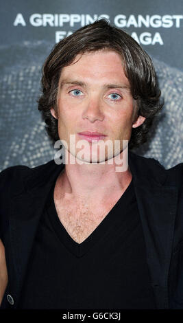 Cillian Murphy arrive à un gala de projection de Peaky Blinders au BFI, Londres. APPUYEZ SUR ASSOCIATION photo. Date de la photo: Mercredi 21 août 2013. Crédit photo devrait se lire: Ian West/PA Wire Banque D'Images