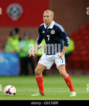 Football - match amical - Angleterre moins de 21 ans v Écosse sous 21s - Bramall Lane Banque D'Images