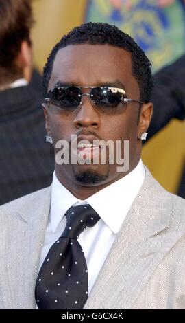 P Diddy arrivant au Shrine Auditorium de Los Angeles pour les MTV Movie Awards. Banque D'Images
