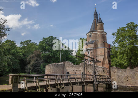 Château de Wijk bij Duurstede aux Pays-Bas Banque D'Images