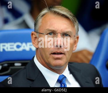 Le responsable de la lecture Nigel Adkins avant le match contre Oman. Banque D'Images