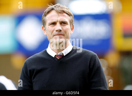 Football - Sky Bet League One - Bradford City / Brentford - Coral Windows Stadium. Phil Parkinson, directeur de la ville de Bradford Banque D'Images