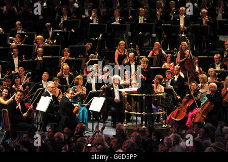 Last Night of the Proms 2013 Banque D'Images