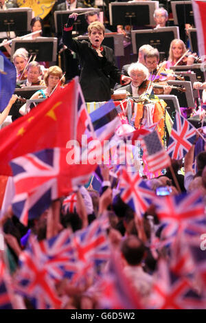 Last Night of the Proms 2013 Banque D'Images