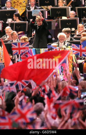 Last Night of the Proms 2013 Banque D'Images