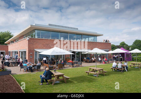 Club house à Edgbaston Priory Club, Edgbaston, Birmingham, West Midlands, England, United Kingdom Banque D'Images