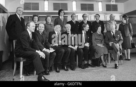 L'ex-Premier ministres et leurs relataives - Londres Banque D'Images