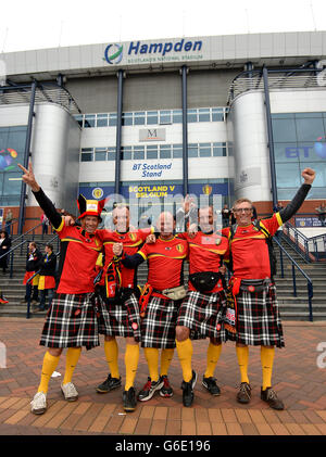 Soccer - Qualification de la Coupe du Monde 2014 - Europe - Groupe A - Ecosse / Belgique - Hampden Park Banque D'Images