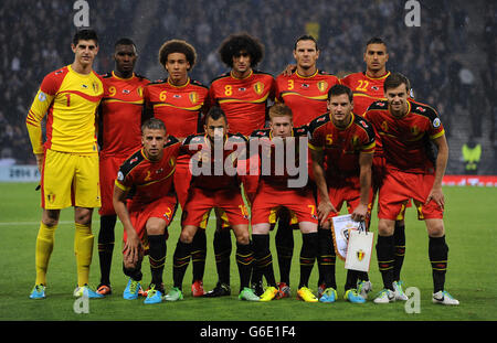 Soccer - Qualification de la Coupe du Monde 2014 - Europe - Groupe A - Ecosse / Belgique - Hampden Park Banque D'Images