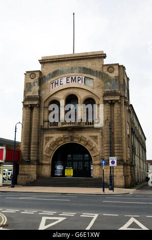 L'ancien Empire Theatre, de l'épave à Great Yarmouth dans le Norfolk, en Angleterre. Banque D'Images