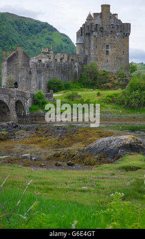 Le château d'Eilean Donan en highlands, Ecosse Banque D'Images