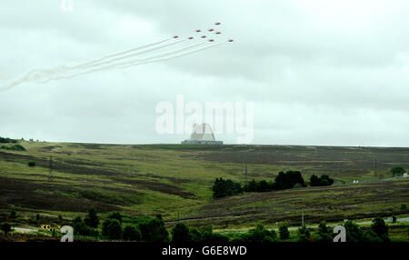 50e anniversaire de Fylingdales Banque D'Images