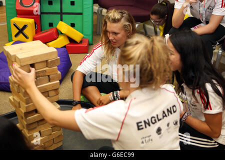 2013 Sainsbury's School Games - Day One - Sheffield. S 2013 School ld.APPUYEZ SUR ASSOCIATION photo.Date de la photo : jeudi 12 septembre 2013.Le crédit photo devrait se lire: Chris Radburn/PA Wire Banque D'Images