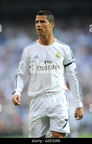 Football - la Liga - Real Madrid v Getafe - Santiago Bernabeu. Cristiano Ronaldo, Real Madrid Banque D'Images