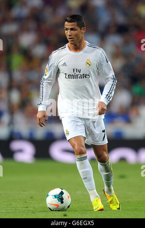 Football - la Liga - Real Madrid v Getafe - Santiago Bernabeu. Cristiano Ronaldo, Real Madrid Banque D'Images