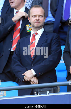 Football - Barclays Premier League - Manchester City / Manchester United - Etihad Stadium.Ed Woodward, le directeur général de Manchester United, dans les tribunes Banque D'Images