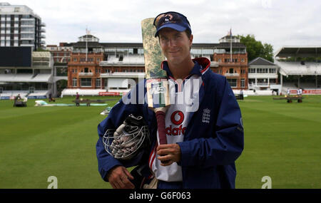 Michael Vaughan Photocall du Lords Banque D'Images