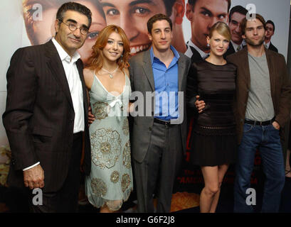 American Wedding Premiere Banque D'Images