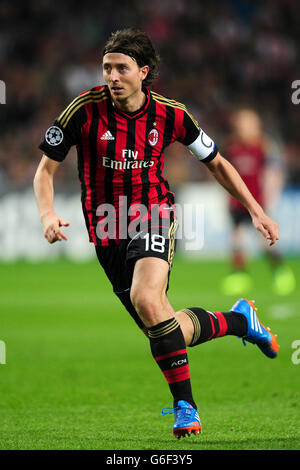 Football - UEFA Champions League - Groupe G - Ajax Amsterdam / AC Milan - Amsterdam Arena. Riccardo Montolivo, CA Milan Banque D'Images