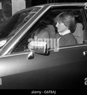 Lady Diana Spencer Banque D'Images