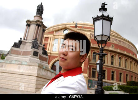 First Night of the Proms répétitions Banque D'Images