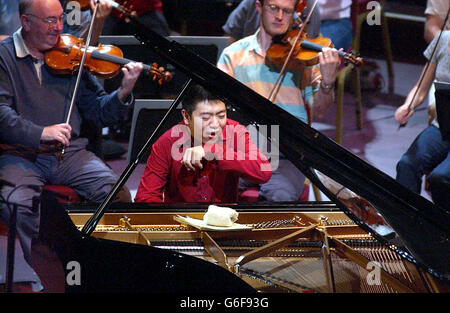 First Night of the Proms répétitions Banque D'Images