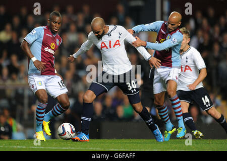 Soccer - Capital One Cup - troisième ronde - Tottenham Hotspur v Aston Villa - Villa Park Banque D'Images