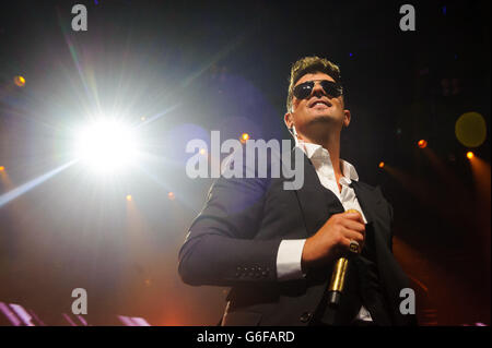 Robin Thicke - iTunes Festival - Londres Banque D'Images