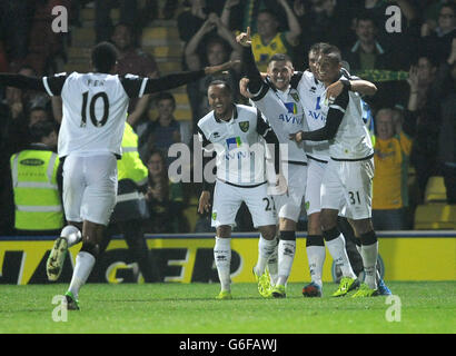 Soccer - Capital One Cup - Troisième round - Watford v Norwich City - Vicarage Road Banque D'Images